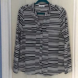 Calvin Klein long sleeve blouse